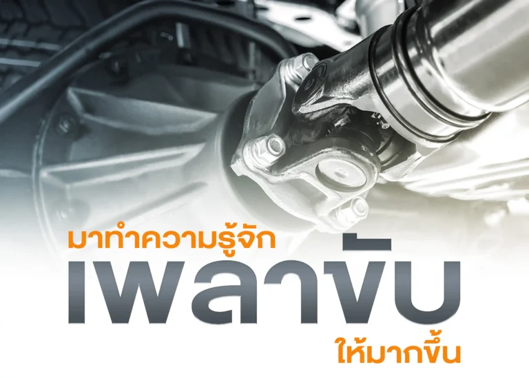 เพลาขับ (Drive Shaft)