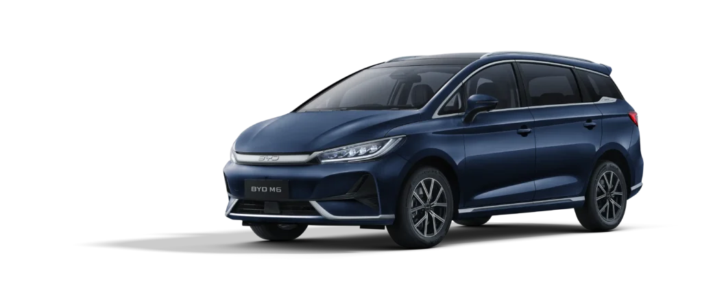 Extended BYD M6 Black น้ำเงิน Web H